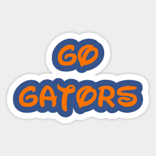 Disney Florida Gators Tshirt T-Shirt Sticker